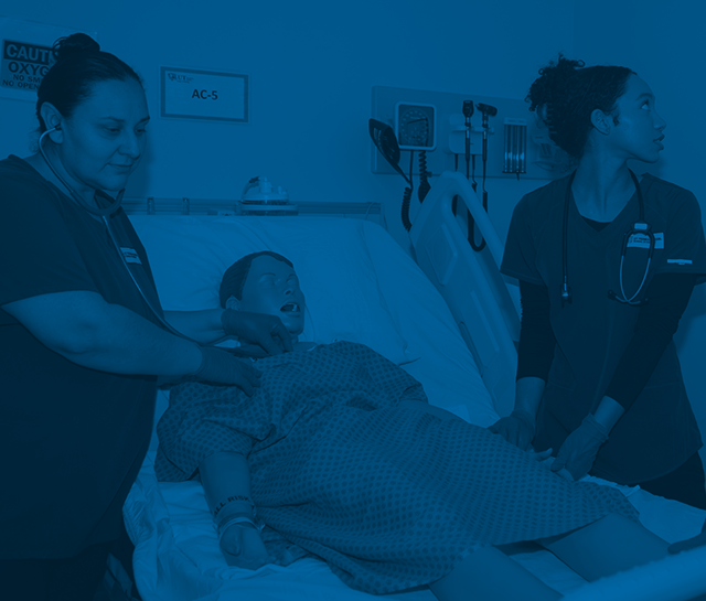 Hal the dummy and nursing students