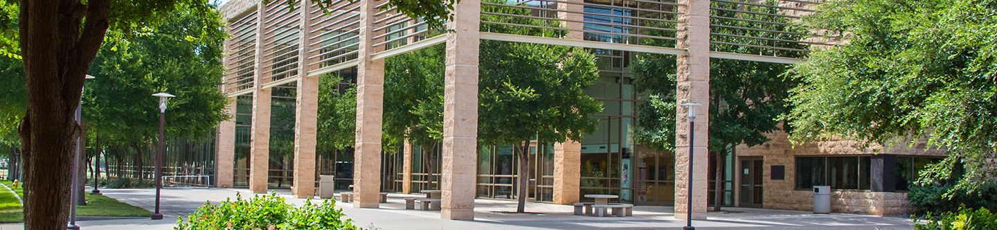 external library walkway