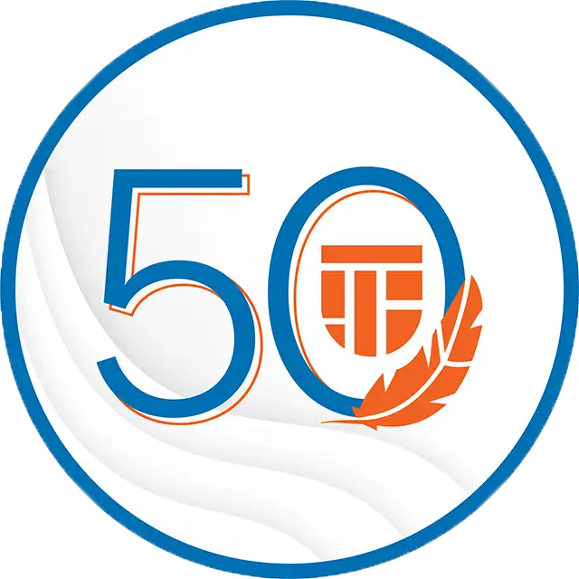 50th anniversary logo