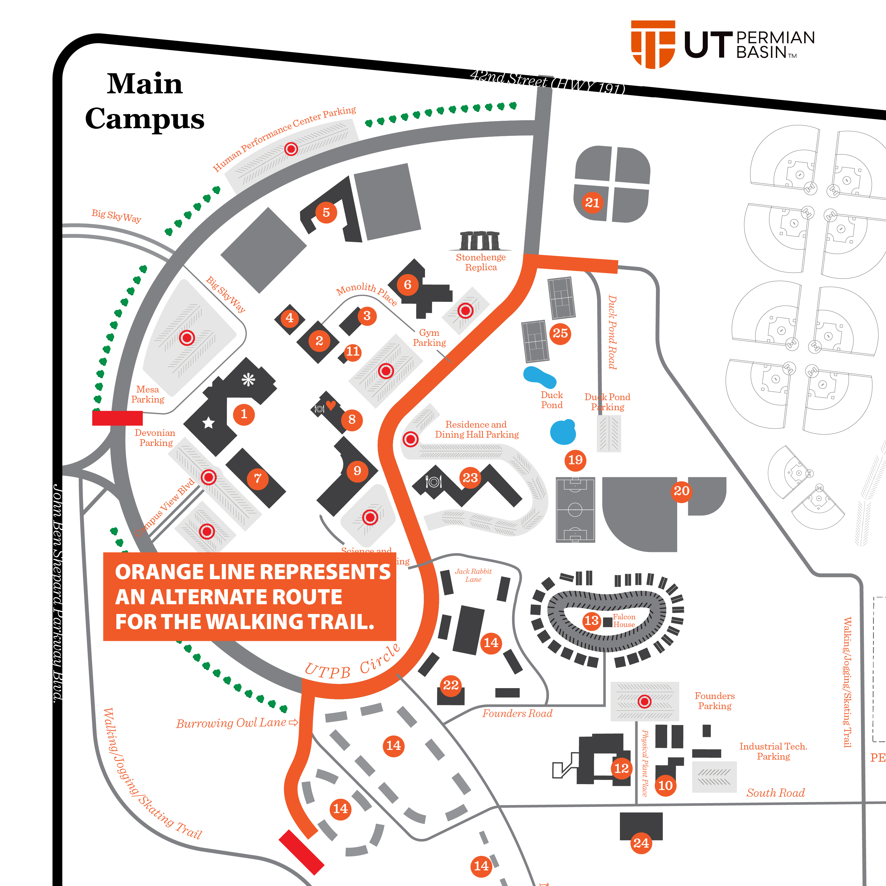 alternate route for trail closure