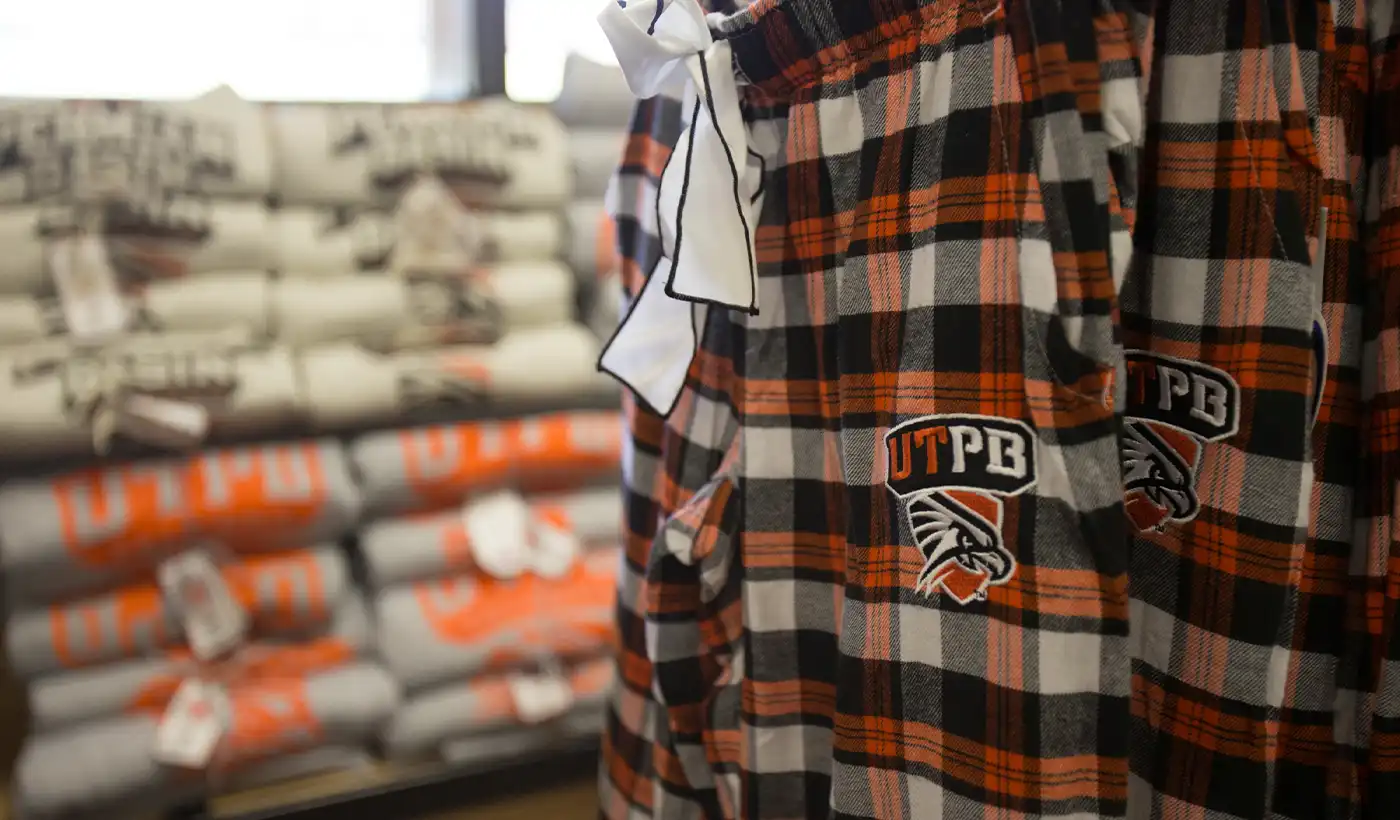 blankets and flannel pants at the bookstore