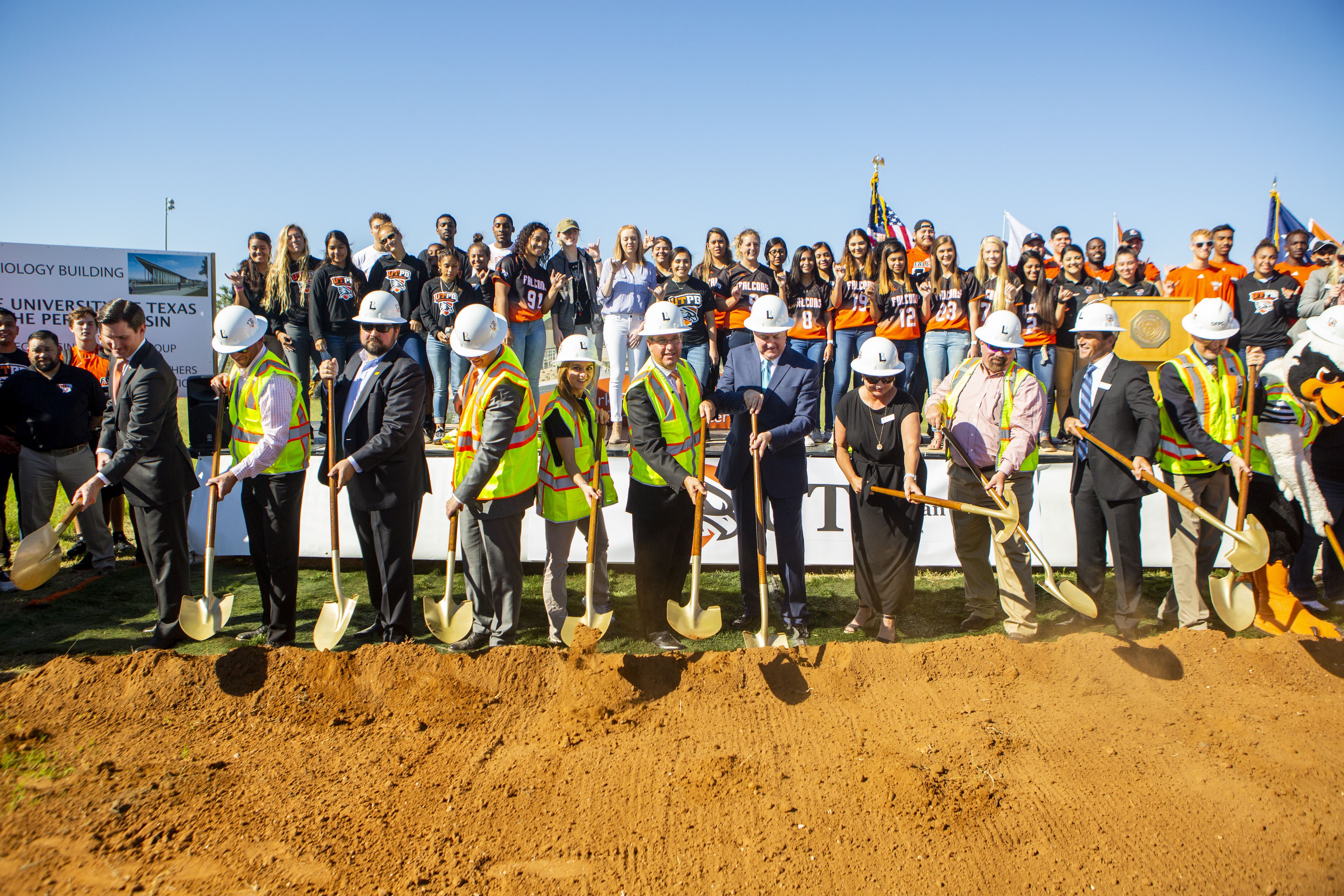 ground breaking for human performance center