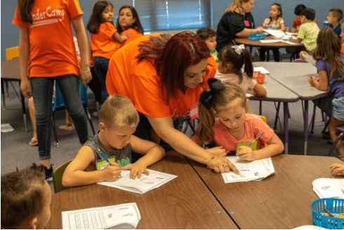 kinder camp activities