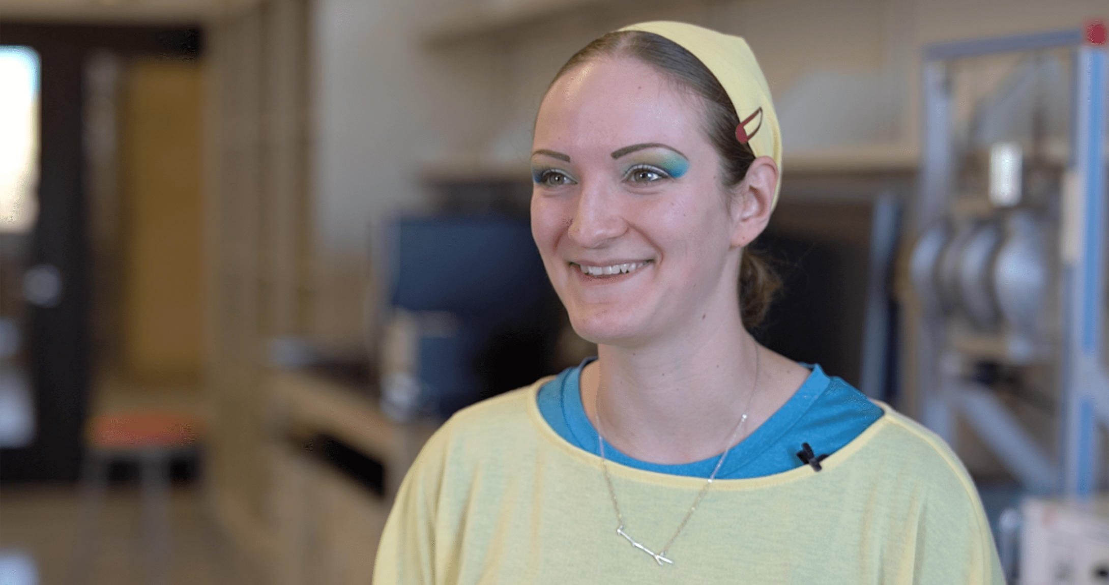 Rachel Harris smiling